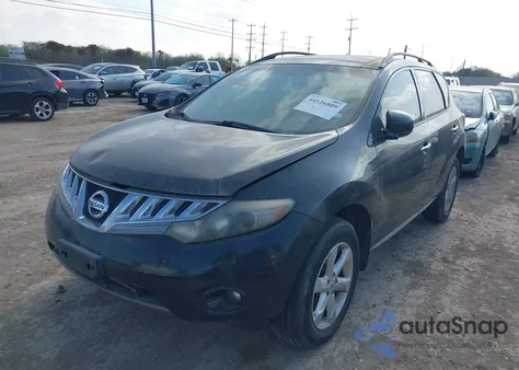 2009 Nissan Murano Sl from USA, damaged, VIN JN8AZ18W89W118109